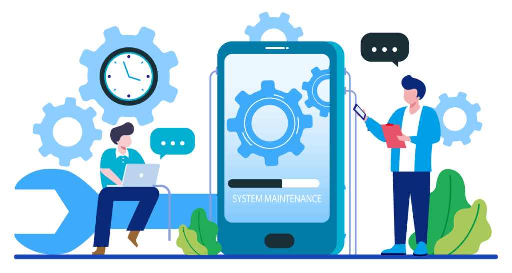 mobile app support and maintenance services