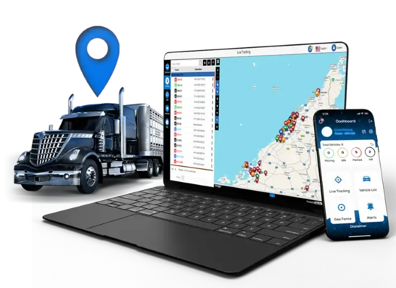 Online vehical tracking