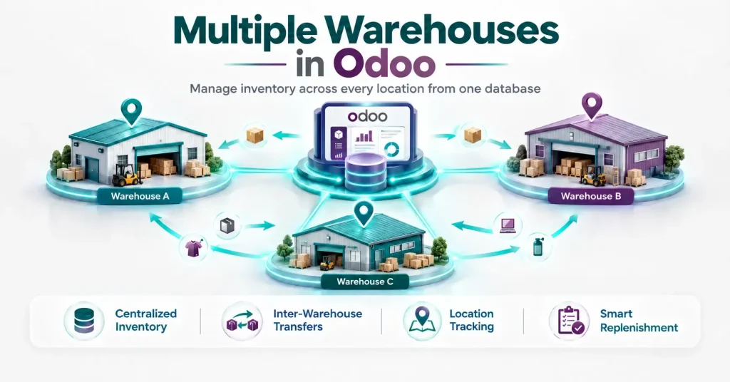 How to Manage Multiple Warehouses in Odoo